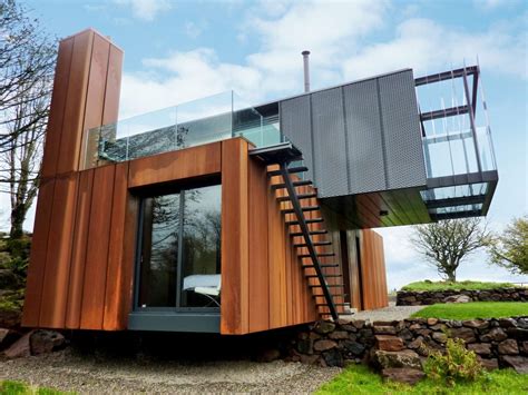 grand designs metal container house|patrick bradley architects maghera.